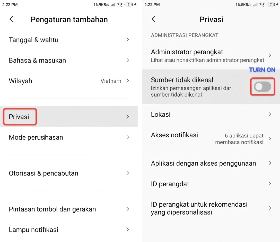 Cara Install dan Menghapus XAPK/APK & OBB 2 2