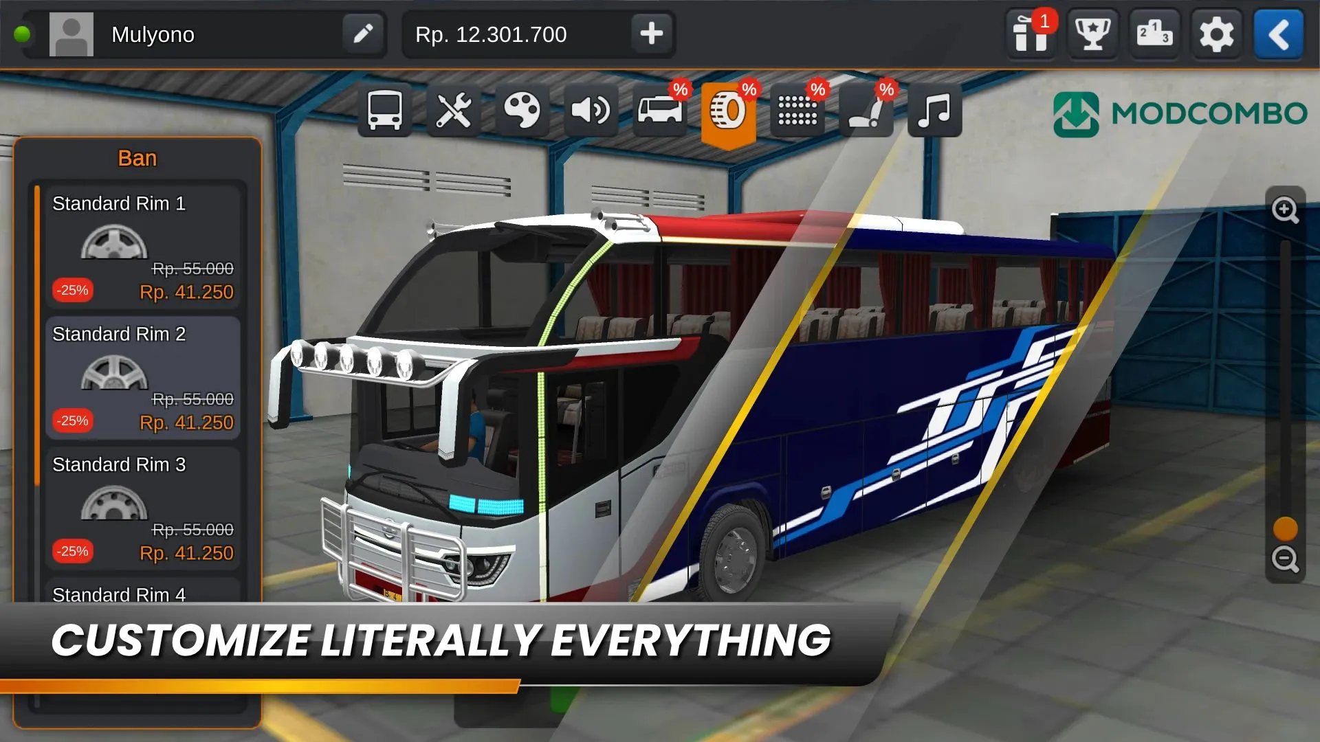 Unduh Bus Simulator Indonesia MOD APK v4.5 (Unlimited Fuel & Fitur Lengkap) Gratis di Android 2 Grafis Berkualitas