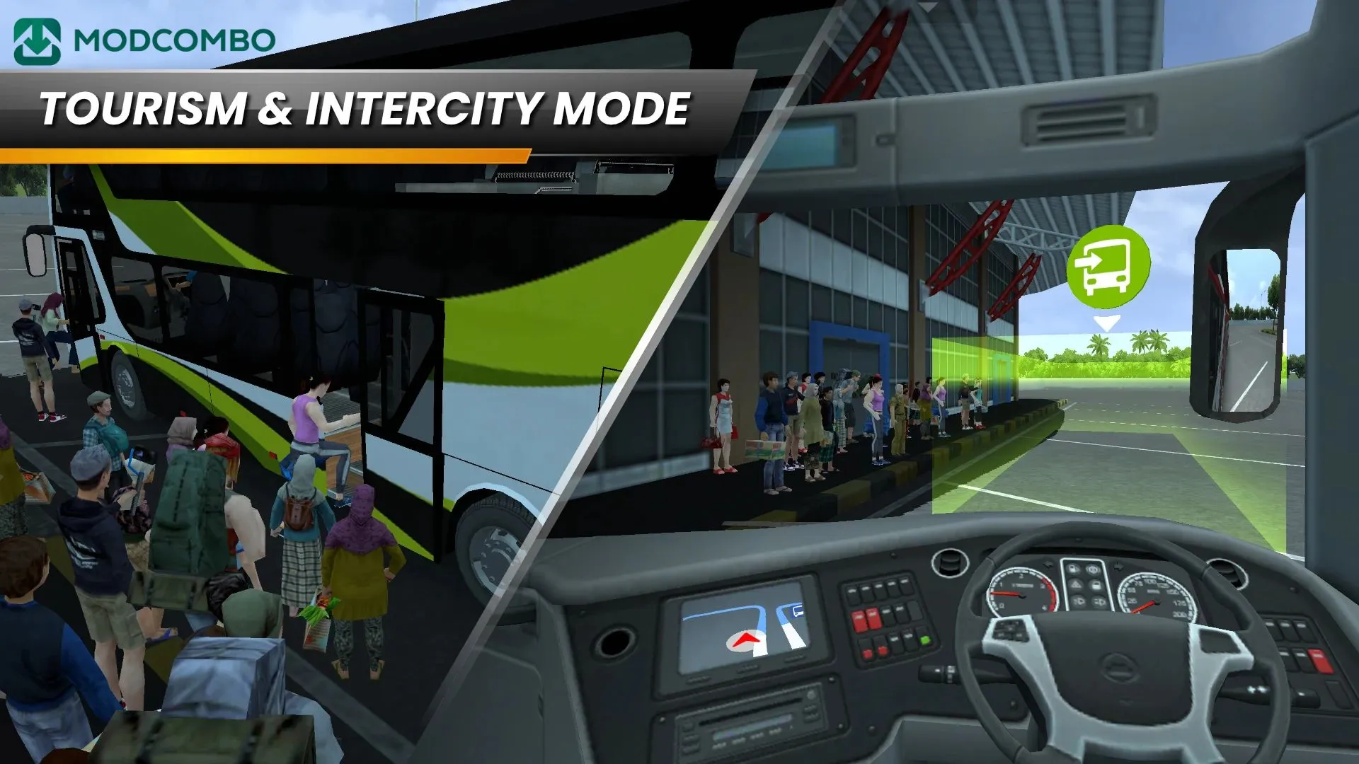 Unduh Bus Simulator Indonesia MOD APK v4.5 (Unlimited Fuel & Fitur Lengkap) Gratis di Android 3 Rute yang Beragam