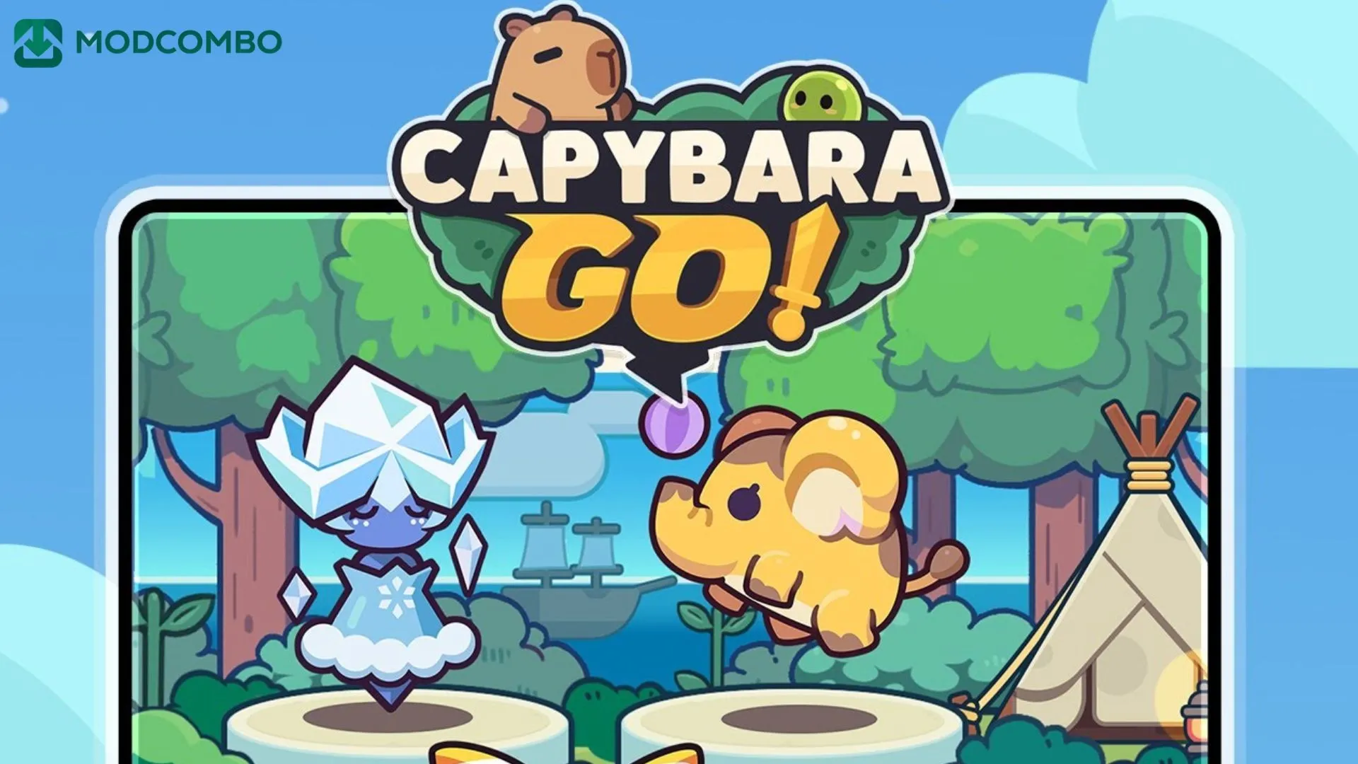 Unduh Capybara Go MOD APK (Unlimited Money) terbaru v1.8.13 3 Equipment Dan Pet Di Capybara Go MOD APK
