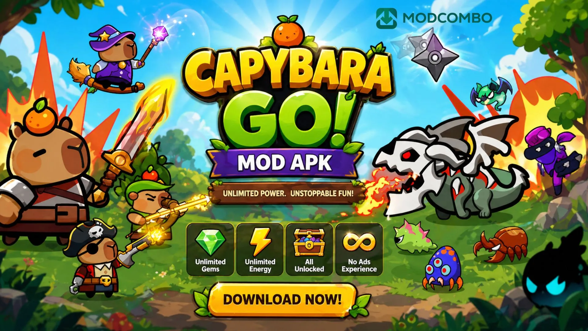 Unduh Capybara Go MOD APK (Unlimited Money) terbaru v1.8.13 1 Capybara Go MOD APK Unlimited Money Terbaru