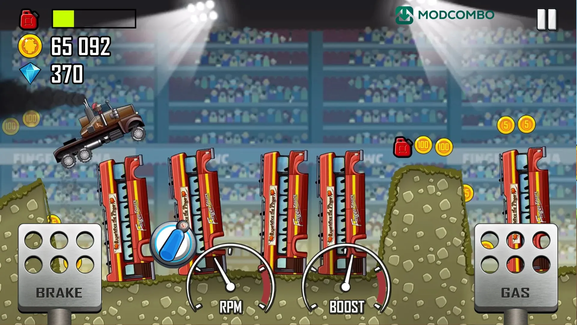 Unduh Hill Climb Racing MOD APK Gratis di Android (Uang Tak Terbatas) v1.69.1 2 Gameplay Sederhana tapi Menantang