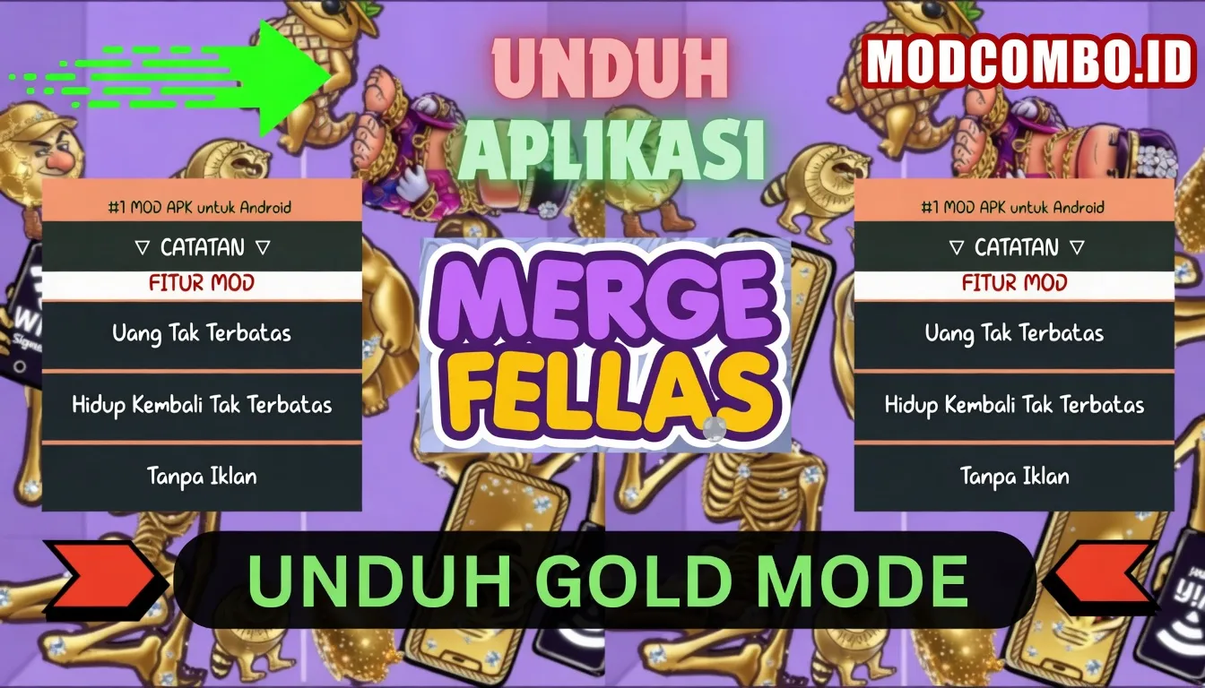 Unduh Merge Fellas MOD APK (Shake & Revive Tanpa Batas) v2.4.4 Gratis untuk Android 1 Merge Fellas mod apk
