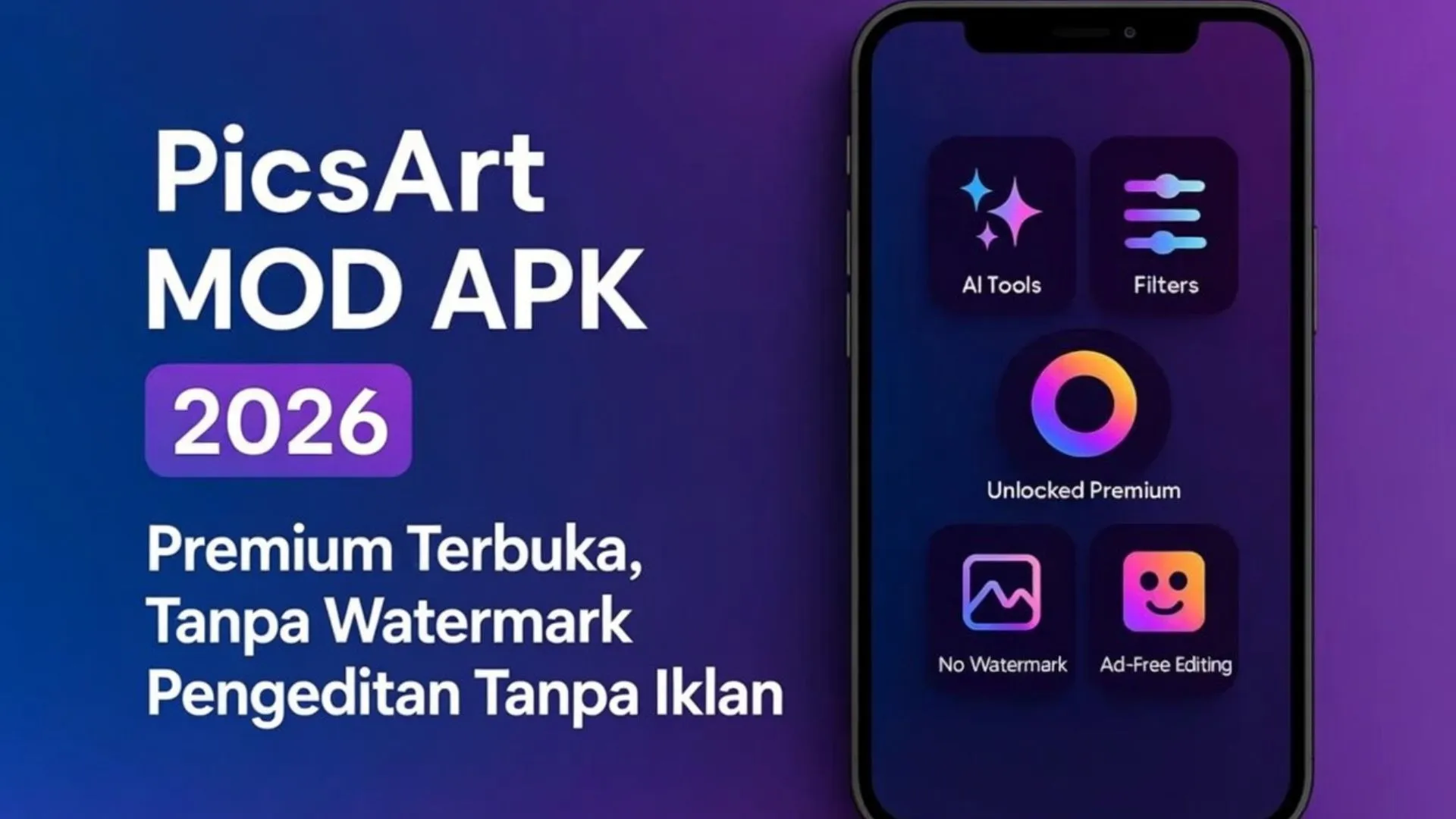 Unduh Picsart MOD APK v29.9.9 (Premium Terbuka, Versi Lite) Gratis 2 Picsart mod