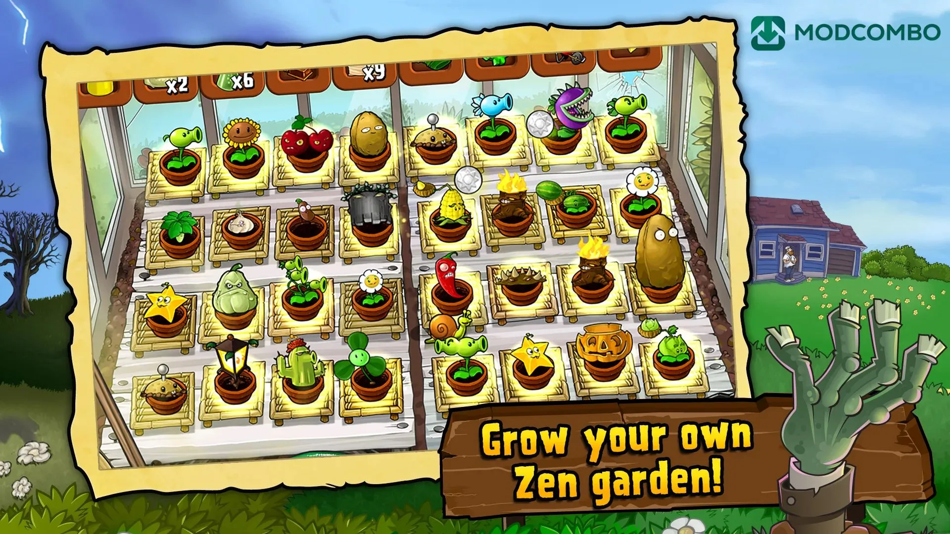 Unduh Plants vs Zombies Fusion MOD APK v3.6.1 (Unlimited Suns & Gameplay Lebih Seru) 3 Keunggulan Versi MOD