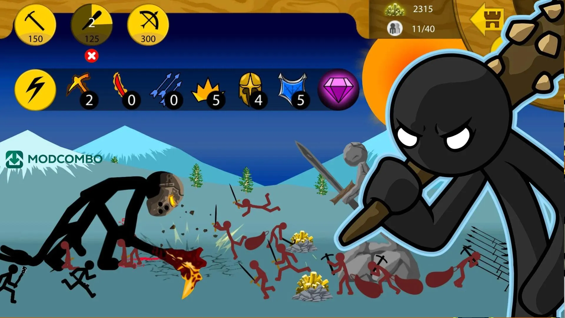 Unduh Stick War Legacy MOD APK (Pasukan 999, Fitur Mod Menu) v2026.1.787 2 Apa Itu Stick War: Legacy?