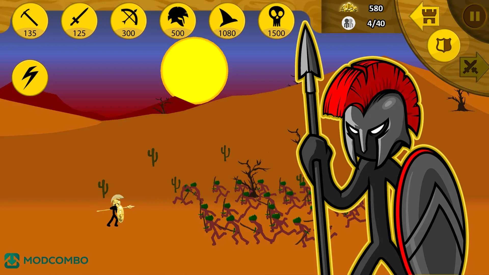Unduh Stick War Legacy MOD APK (Pasukan 999, Fitur Mod Menu) v2026.1.787 4 Unit dan Strategi Stick War Legacy