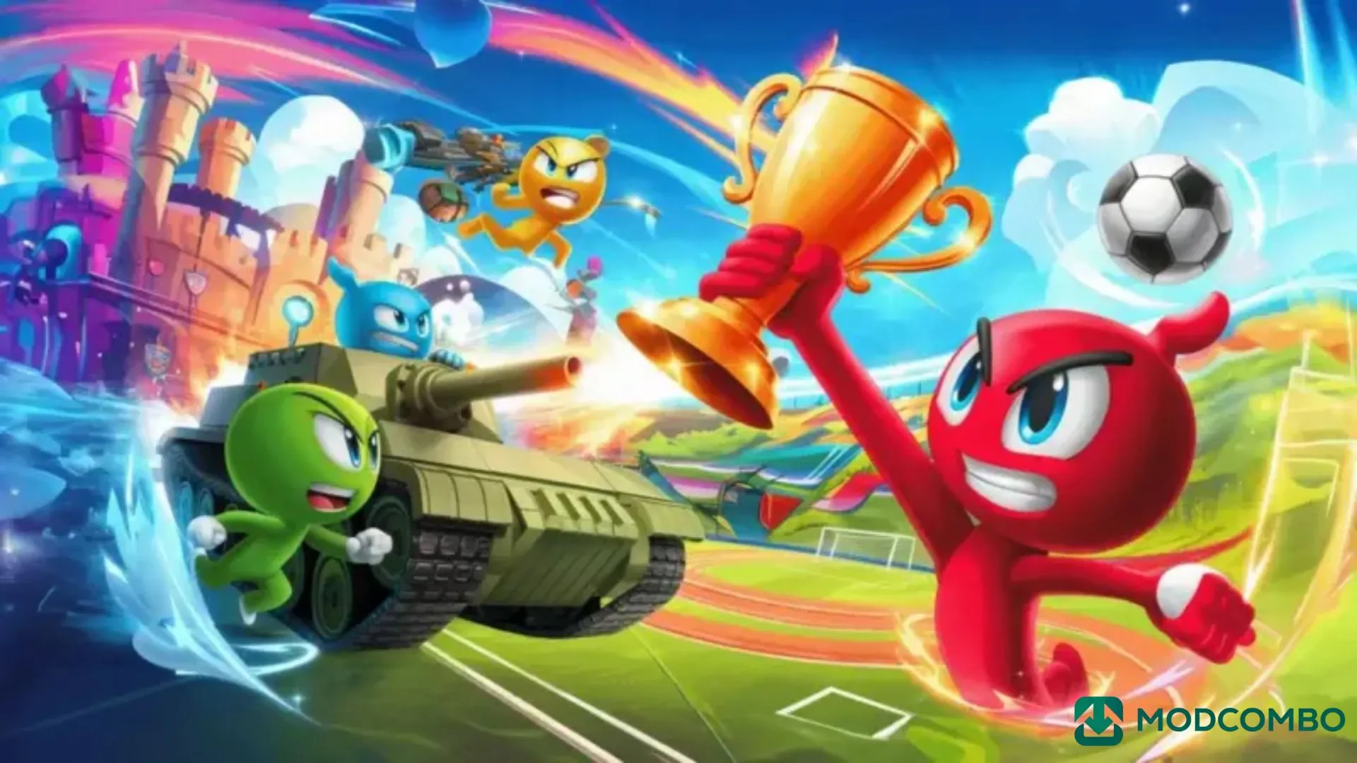 Download Stickman Party MOD APK v2.4.9.2 (Unlimited Coins) 2 Pengalaman Bermain (Berdasarkan Penggunaan Langsung)
