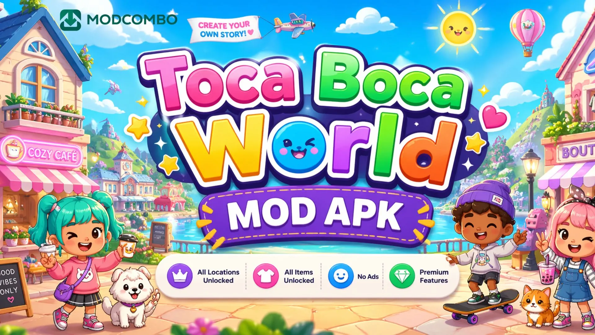 Unduh Toca Boca World MOD APK v1.131.2 Unlocked Terbaru 3 Kelebihan Toca Boca World MOD APK