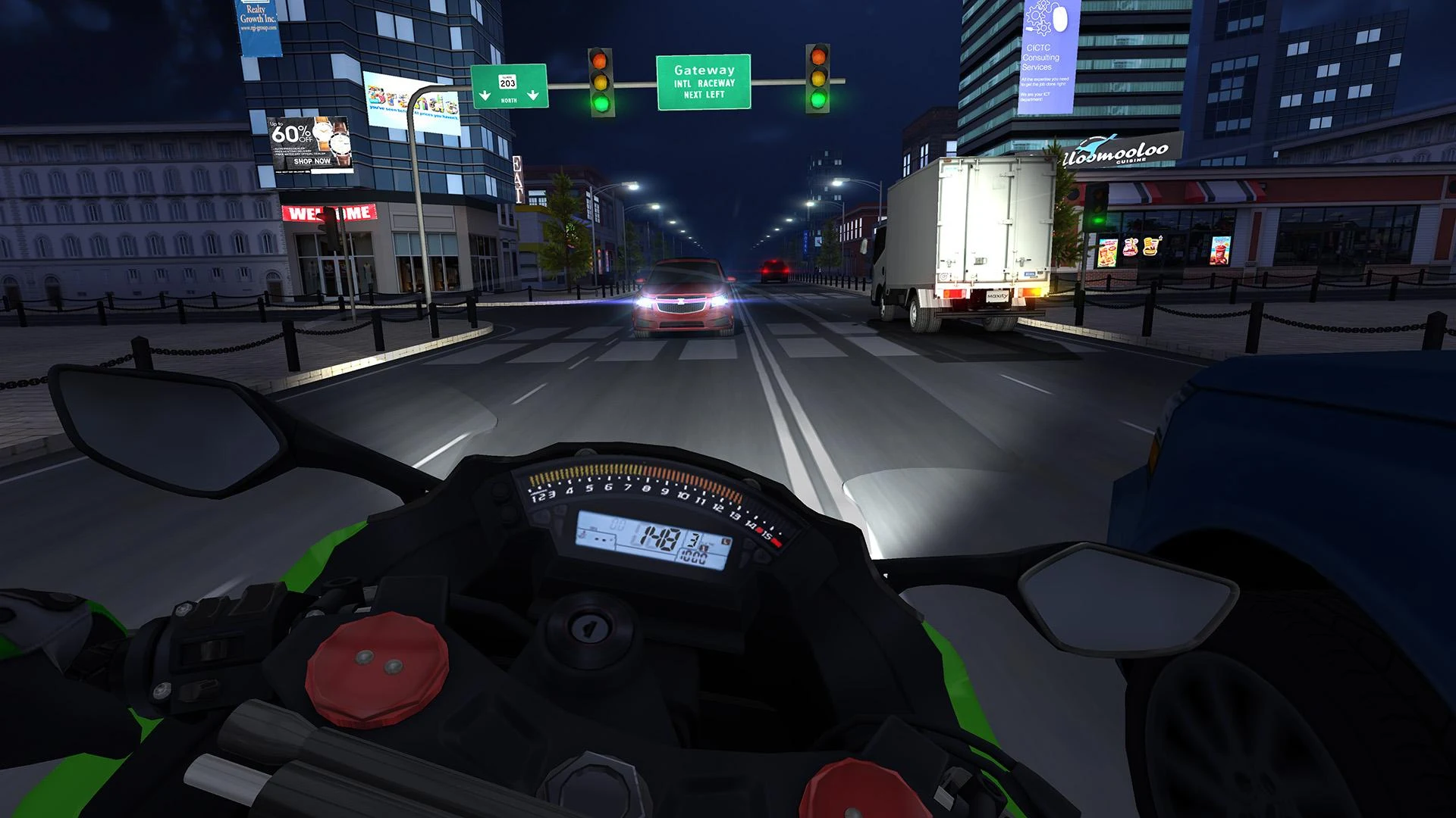 Unduh Traffic Rider MOD APK (Uang Tanpa Batas) v2.11 Gratis untuk Android 3 Traffic Rider