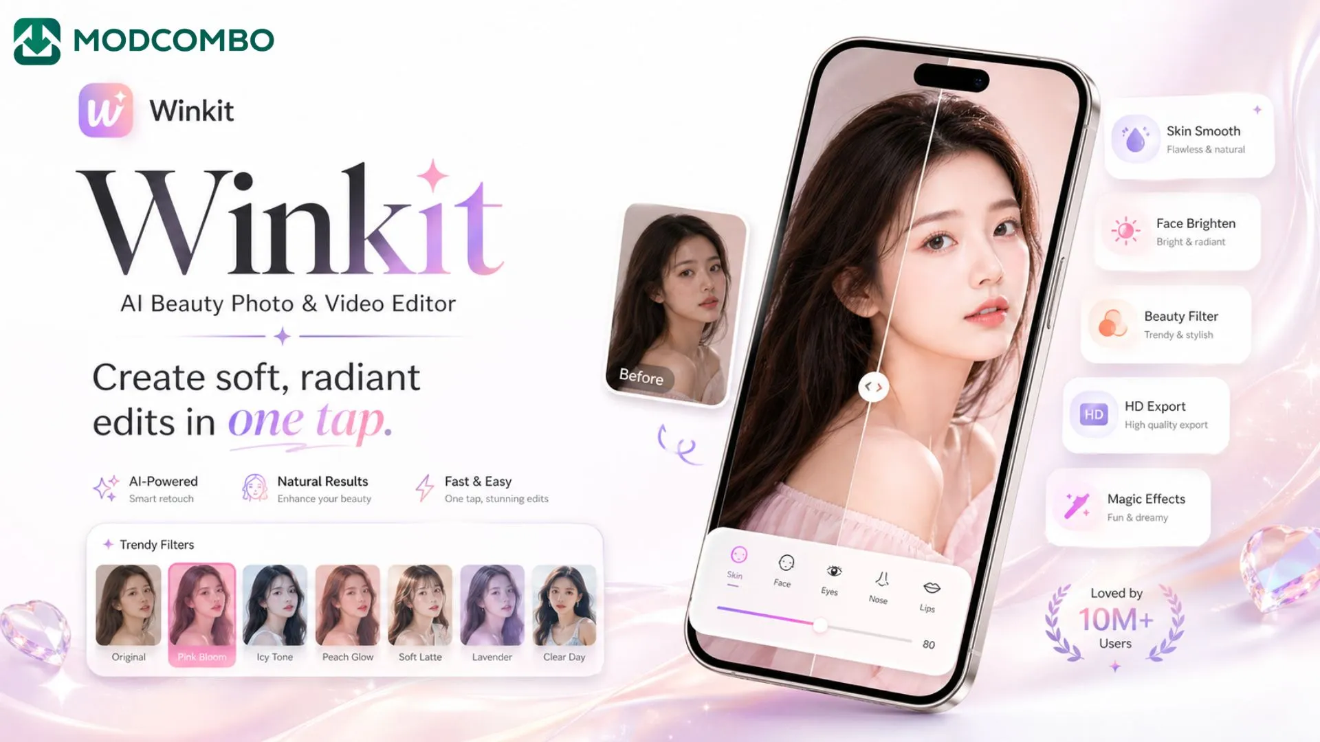 Unduh Winkit MOD APK Premium Unlocked Video AI Android v2.0.1 2 Winkit MOD APK Untuk Edit Video AI