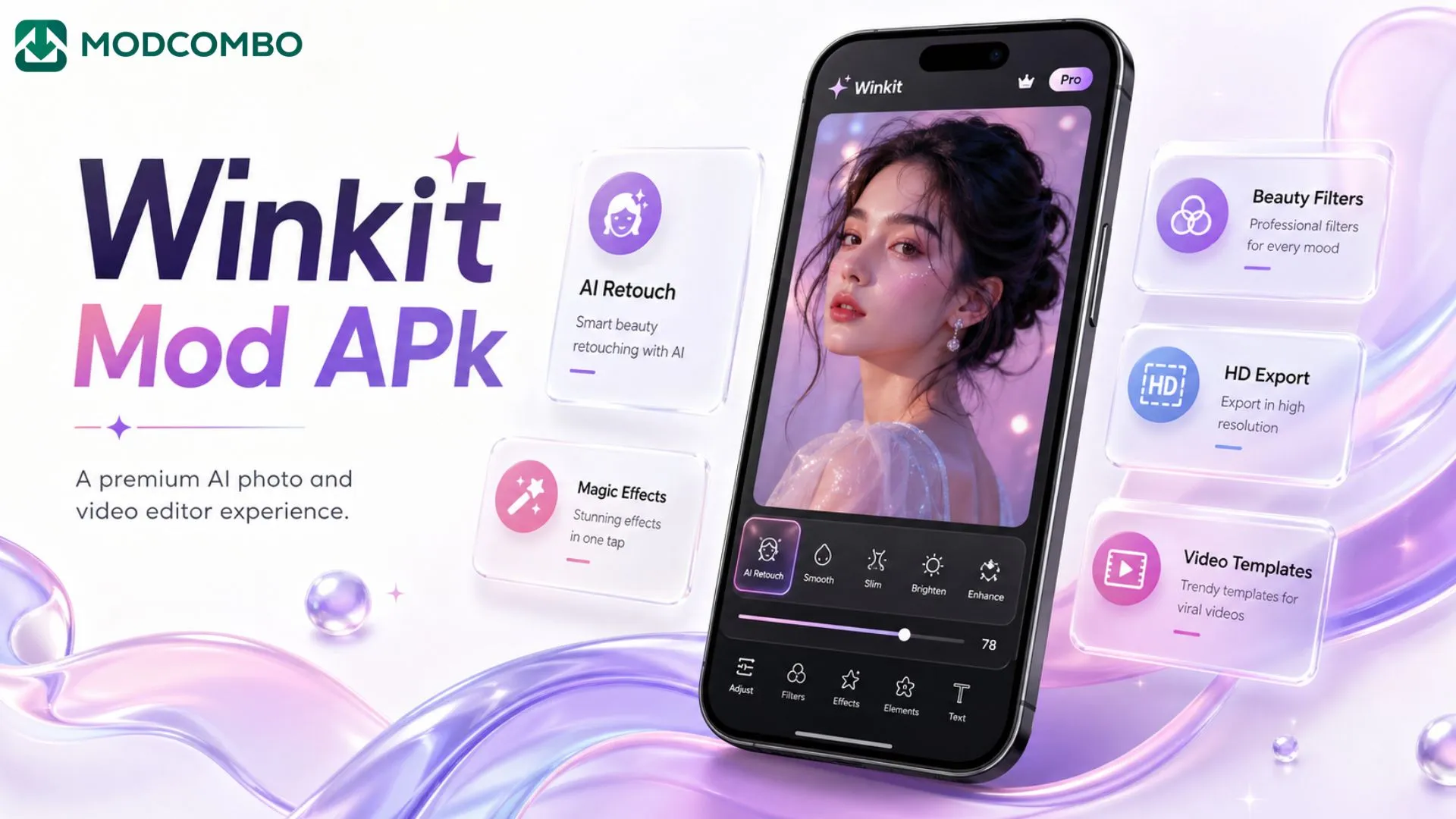 Unduh Winkit MOD APK Premium Unlocked Video AI Android v2.0.1 1 Winkit MOD APK Premium Unlocked Video AI Android