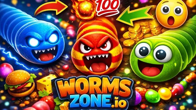 Unduh Worms Zone MOD APK (Koin Tak Terbatas) v6.24.0 Gratis untuk Android 2 Worms Zone .io