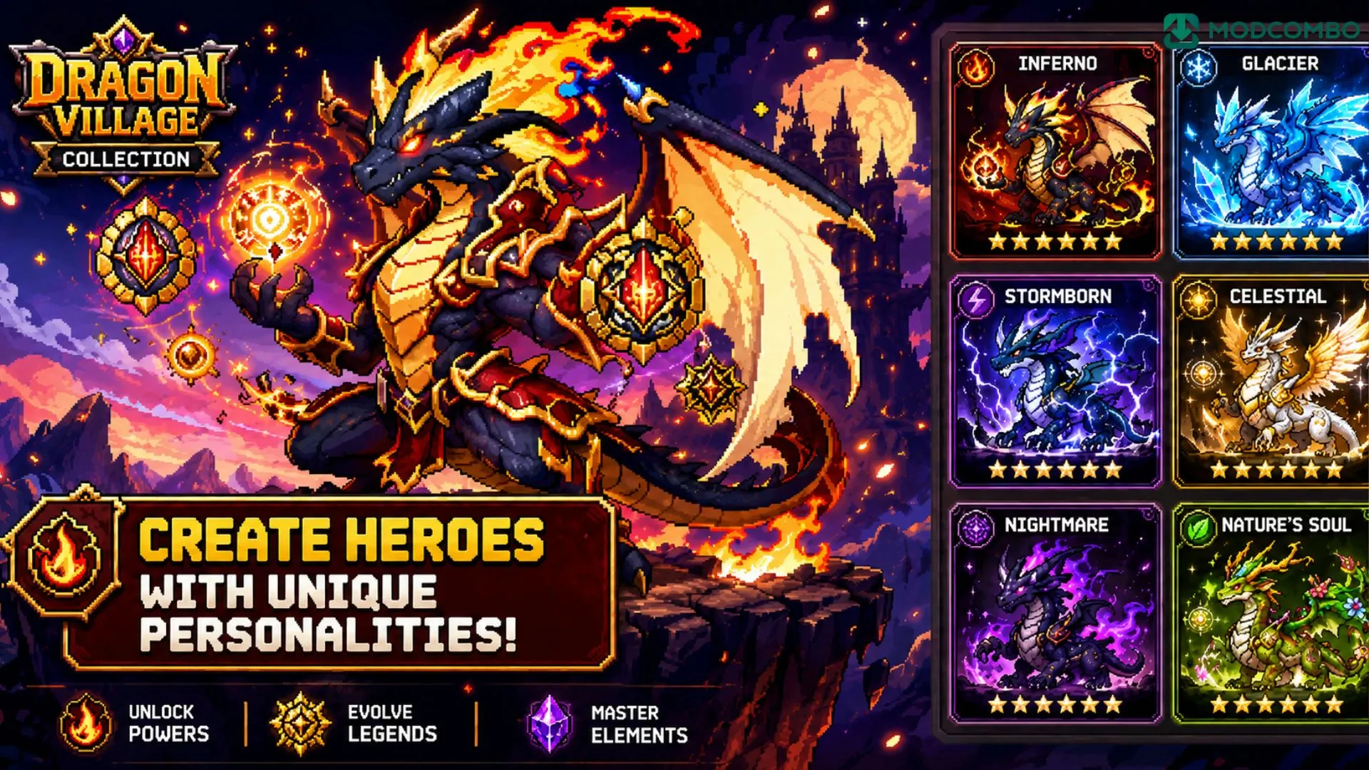 Unduh Dragon Village Collection MOD APK (Unlimited Resources) v1.6.0 3 Kelebihan Dragon Village Collection MOD APK