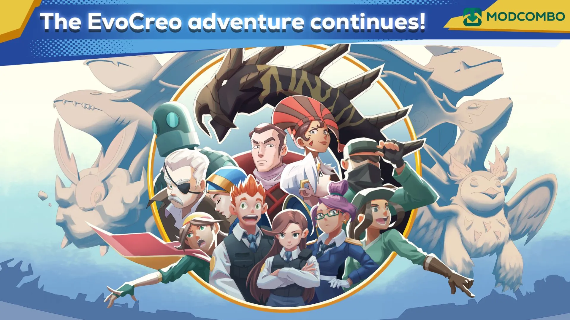 Unduh EvoCreo 2 MOD APK (Menu/Damage/Move Speed Multiplier/Unlimted Money) v2.3.0 2 Cerita Shadow Hive Dan Colosseum Master