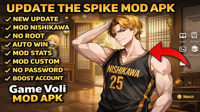 Game Voli MOD APK Game Voli MOD APK