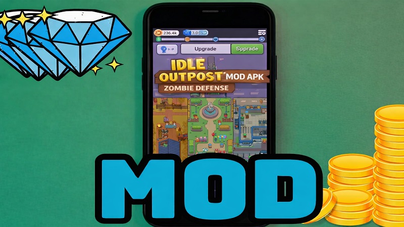 Idle Outpost MOD APK Idle Outpost MOD APK