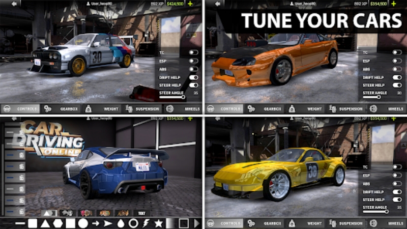 Download Car Driving Online MOD APK (Uang Tak Terbatas) v2.0 3 car driving online mod apk