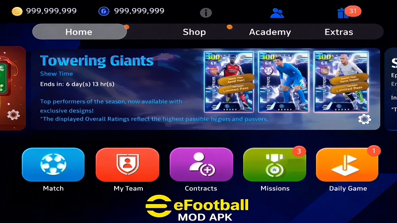 eFootball MOD APK eFootball MOD APK