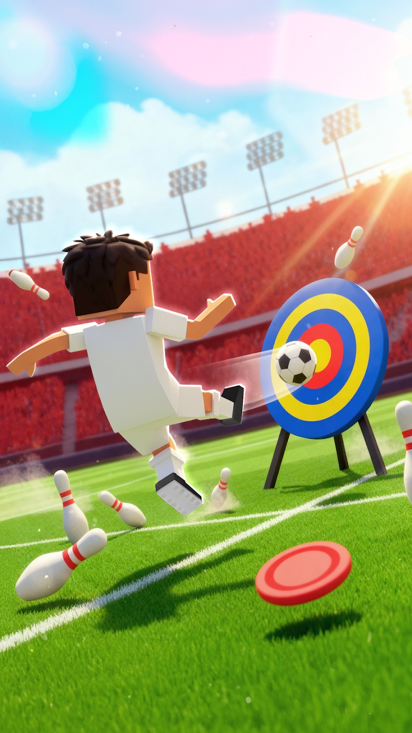 Download Mini Soccer Star MOD APK (Unlimited Money) untuk Android 2 Gameplay Sepak Bola yang Simpel tapi Seru